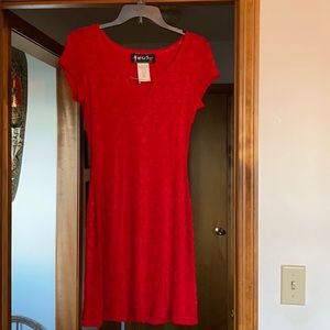 Red Dress with Hearts